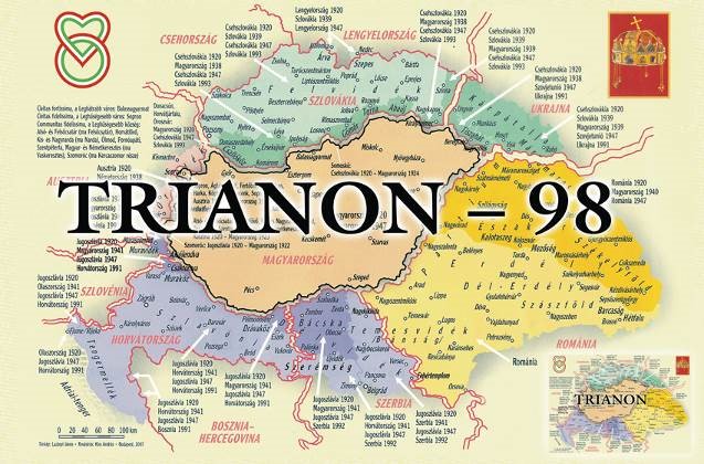 Trianon-98 - Június 4-én összmagyar                      megmozdulás lesz Versailles-ban